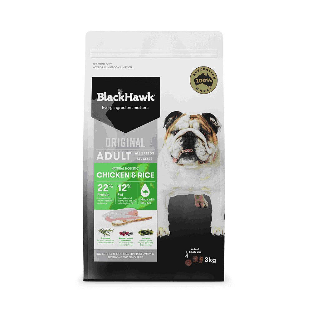 Black Hawk Chicken & Rice Adult 3kg