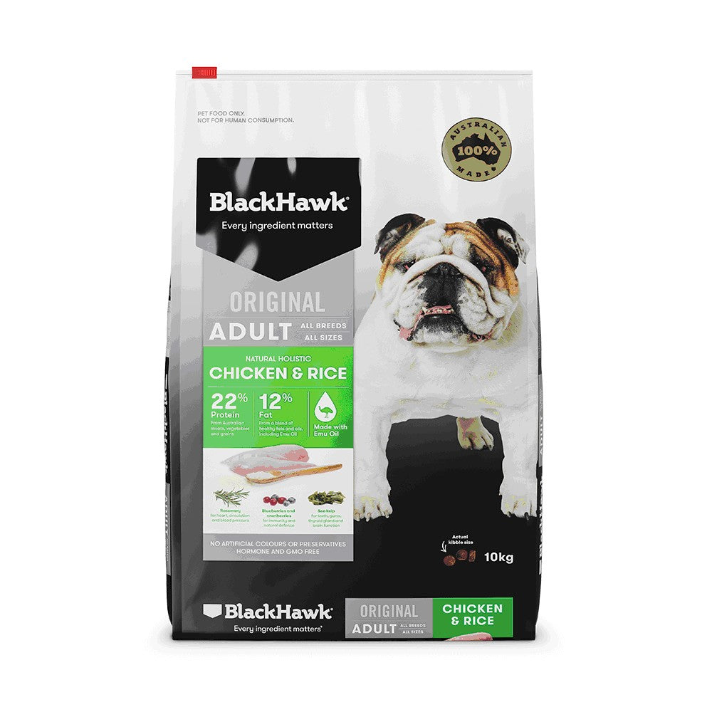 Black Hawk Chicken & Rice Adult 10kg