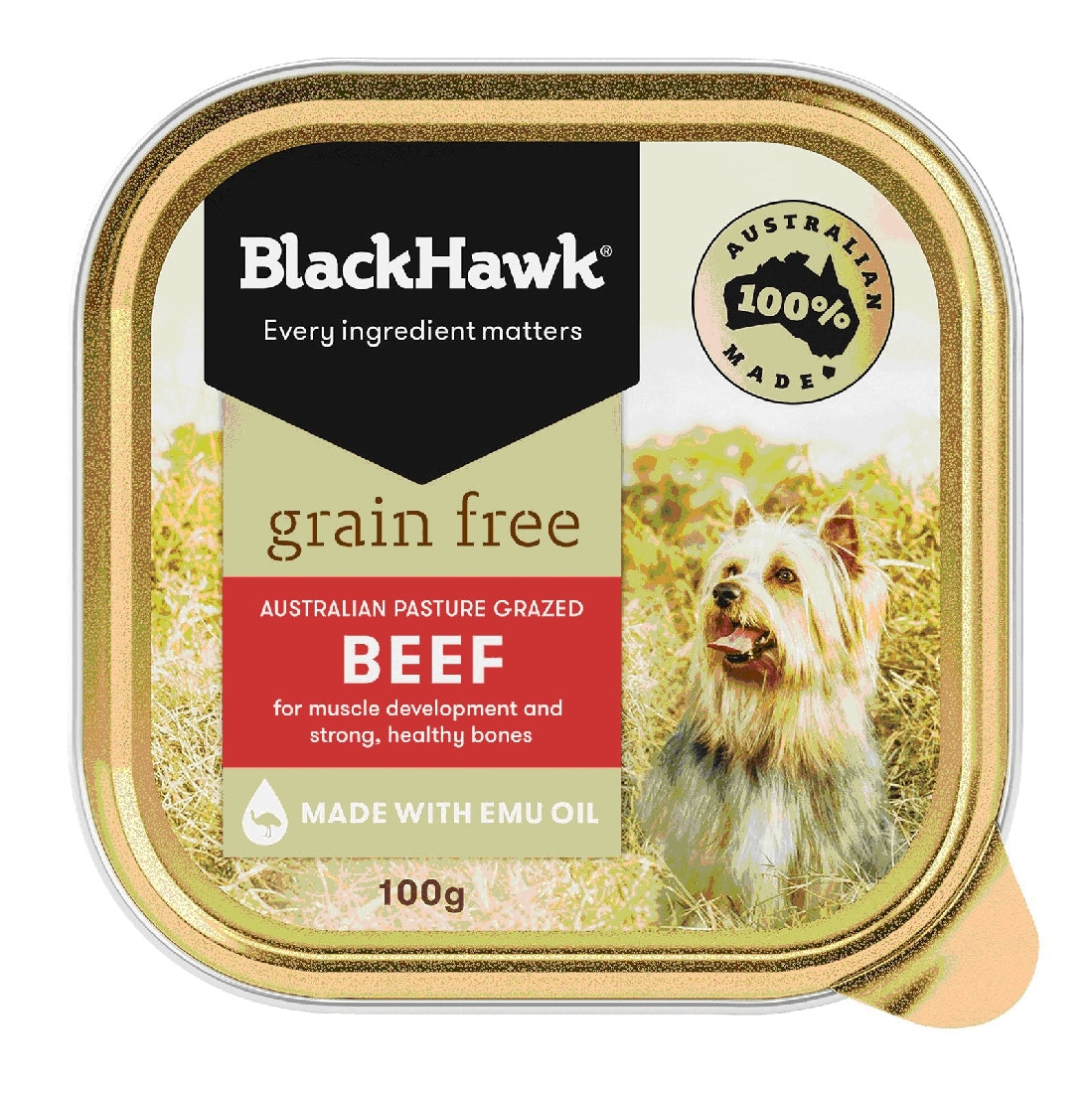 Black Hawk Grain Free Beef Loaf 100g