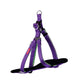 Kazoo Active Walking Harness Purple/Lime Xl