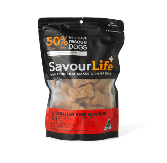 Savour Life Beef Biscuit 500g