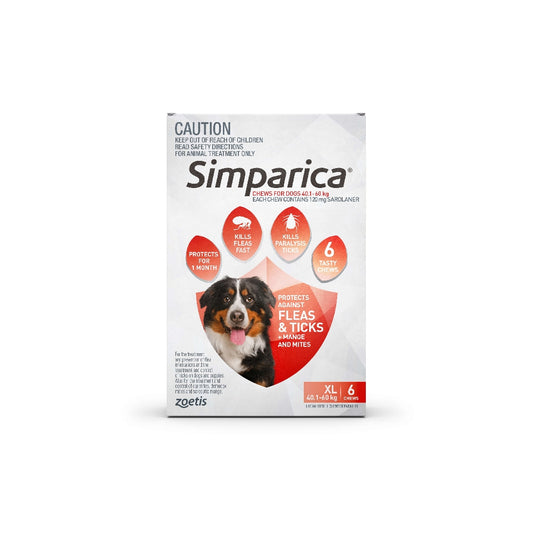 Simparica Red 40-60kg 6pk