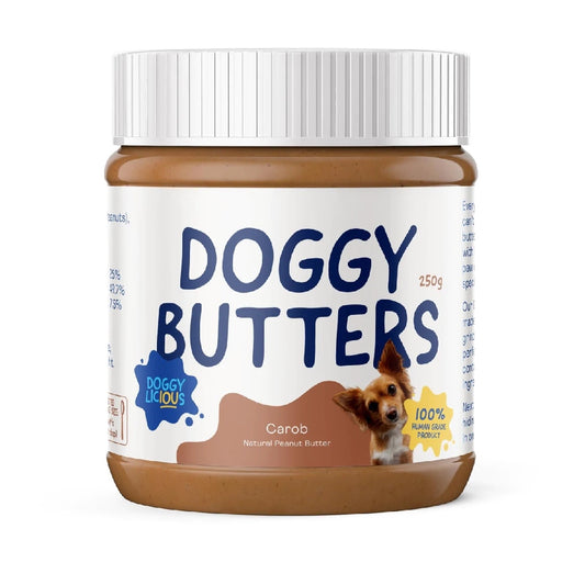 Doggylicious Doggy Carob Peanut Butter 250g