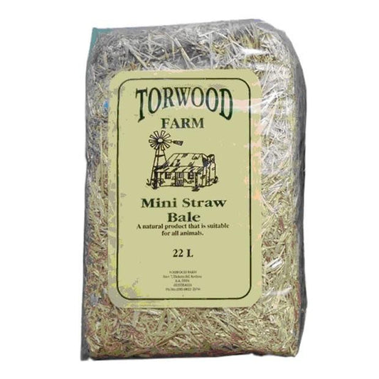 Torwood Farms Mini Straw Bale 22l