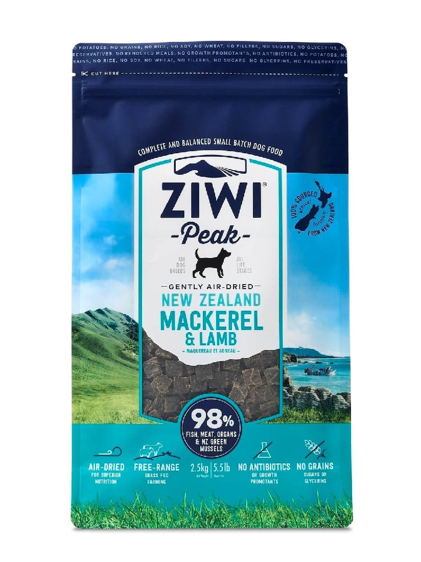 Ziwi Peak Mackeral And Lamb 2.5kg