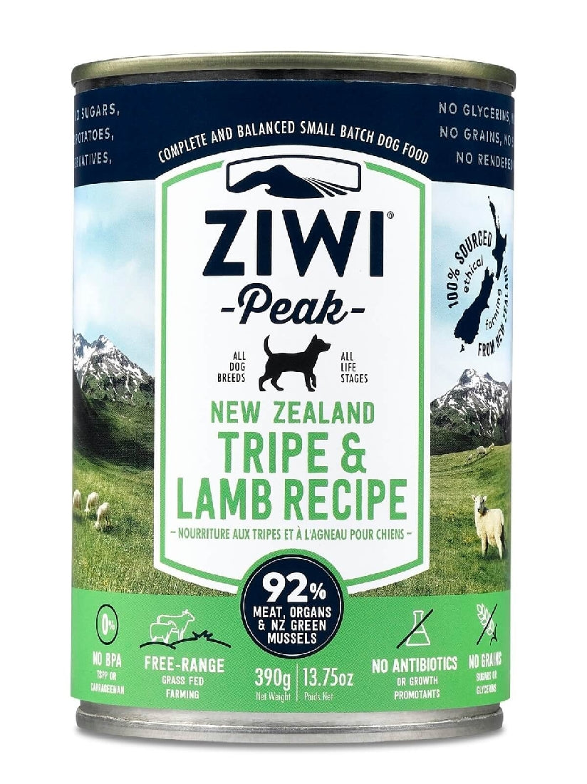 Ziwi Peak Tripe And Lamb Can 390g