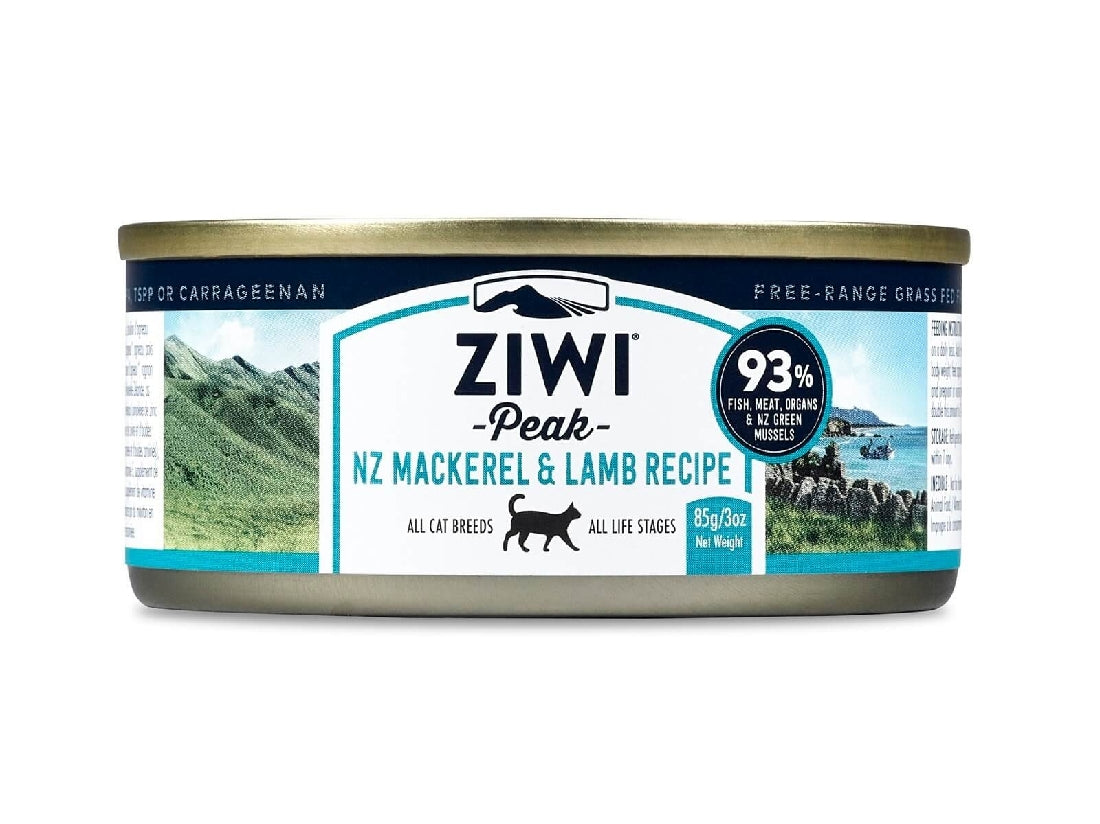 Ziwi Peak Cat Can Mackerel And Lamb 85g
